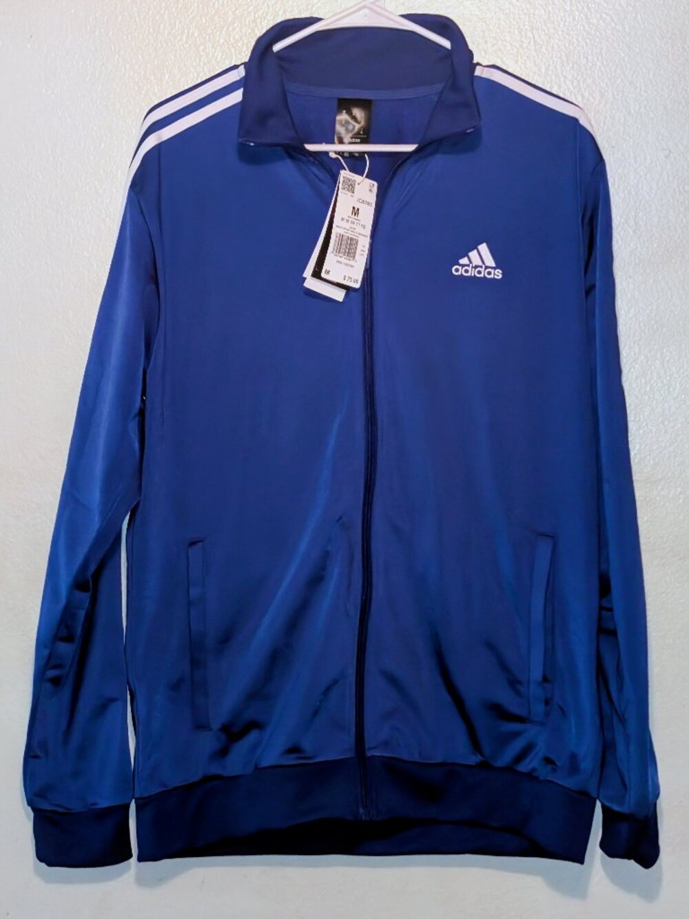 Adidas Men's M 3S TR TT TS Blue/White/Medium***